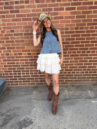 Sandy Boots Skort