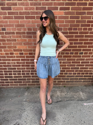 Vista Tank - Seafoam