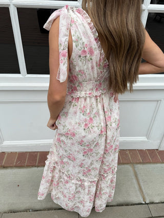 Petals In The Breeze Dress - Pink