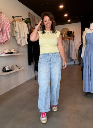 Soft Glow Top - Butter Yellow