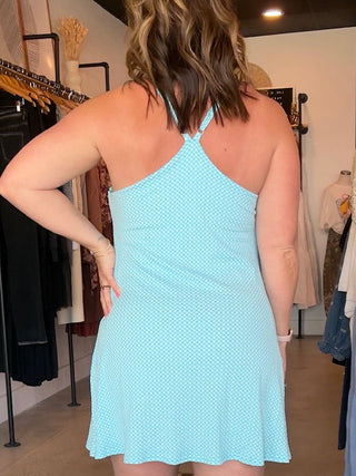 Sunlit Court Dress - Blue