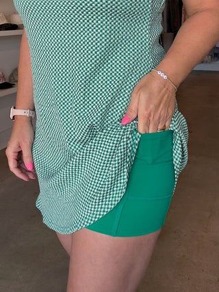 Sunlit Court Dress - Green