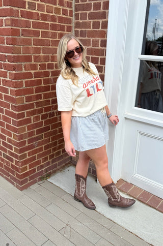 County Line Shorts - Blue