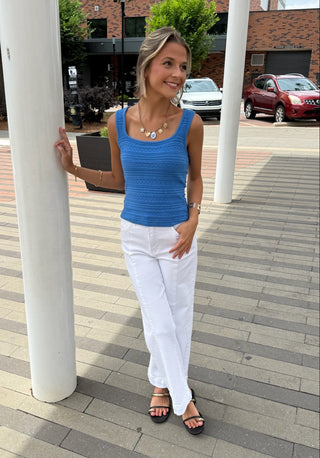 Summer Staple Tank - Blue