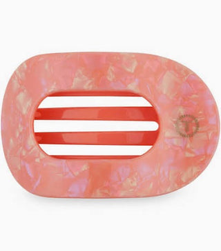 Teleties Flat Round Clip-Medium